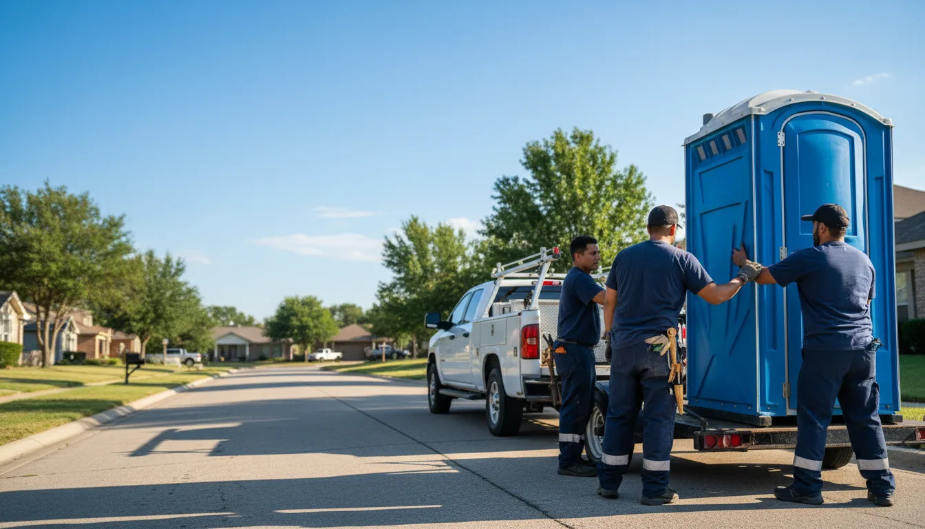 Portable Toilet Rental in Glasford, IL near me